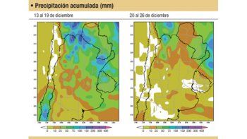 ámbito.com | Lluvias en el NOA, Chaco y la Mesopotamia