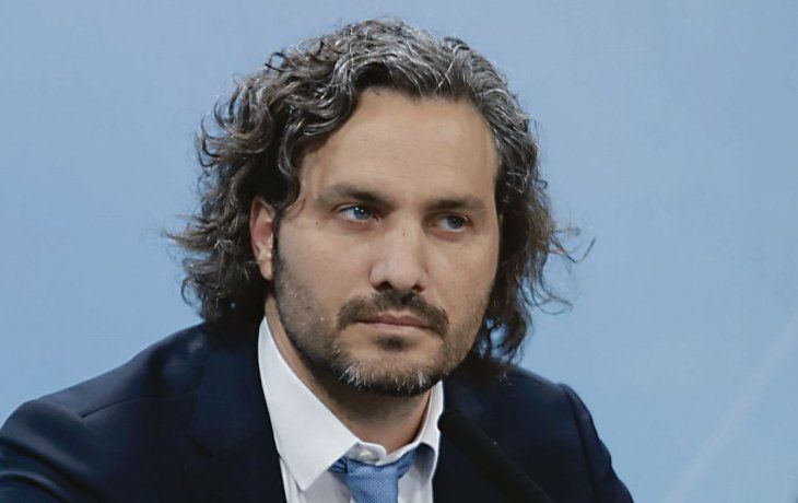 El jefe de Gabinete, Santiago Cafiero. El jefe de Gabinete, Santiago Cafiero.