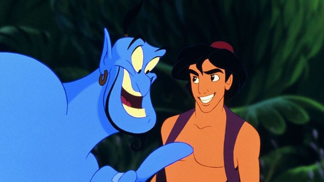 Aladdin, el histórico personaje de Disney.