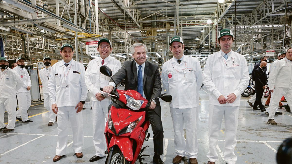 Honda milestone: produced 1.2 million motorcycles