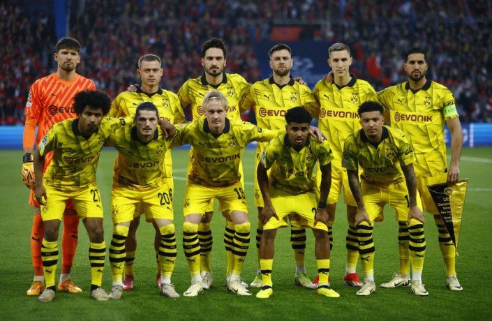 El plantel del Borussia Dortmund tiene una valorización mucho menor a la de su rival del sábado en la definición de la Champions League: apenas u$s 43,4 millones.