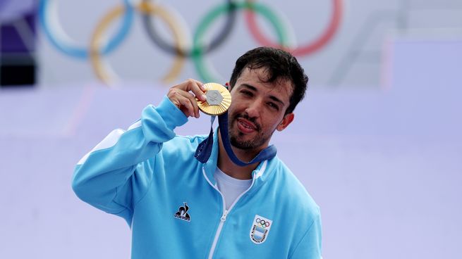 Torres (BMX freestyle) ganó la primera medalla para Argentina.