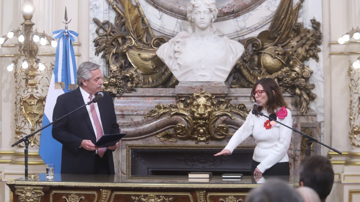 Alberto Fernández le tomó juramento a Silvina Batakis como nueva ministra de Economía