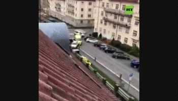 panico en noruega: robo una ambulancia y embistio a varias personas