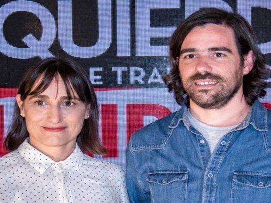 Romina del Plá y Nicolás del Caño. 