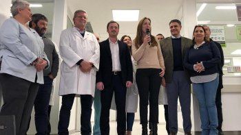 vicente lopez inauguro nuevos sectores en el hospital cetrangolo