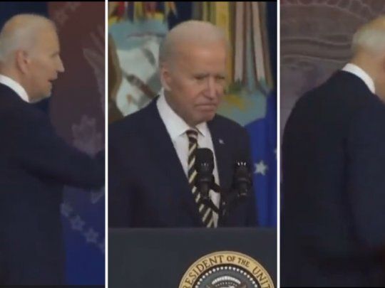 Joe Biden dio&nbsp;un discurso ante veteranos de guerra&nbsp;