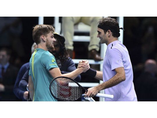 Goffin dio el batacazo ante Federer y jugará una sorpresiva final ante Dimitrov