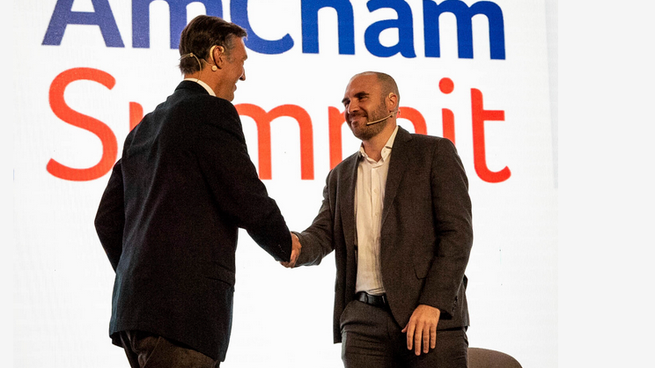 El ministro ratificó las metas con el FMI