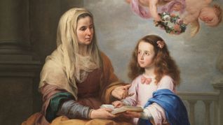Santa Ana, madre de la Virgen María.