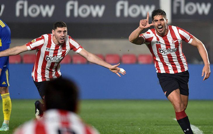 Estudiantes le ganó a Boca en la Liga Profesional.