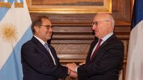 Los embajadores de Argentina y Francia en Estados Unidos.