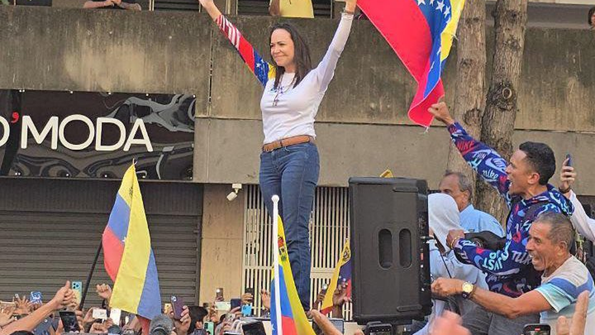 After being kidnapped by the Maduro regime, Corina Machado was released