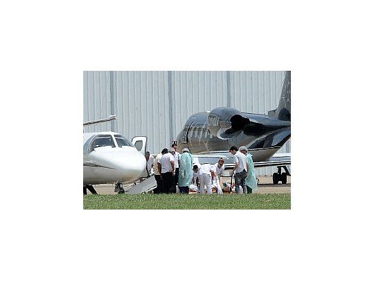 Gioja continuará su recuperación en el Hospital Italiano.