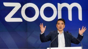 Eric Yuan, dueño de Zoom, una de las firmas que comenzó a emitir Cedears en el mercado argentino.