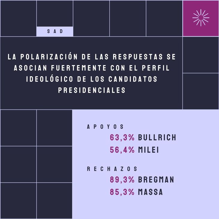 More than 56% of Javier Milei's voters are in favor of the SAD, 85% of those who electorally supported Sergio Massa in the 2023 general elections reject privatization in Argentine football. More than 56% of Javier Milei's voters are in favor of the SAD, 85% of those who electorally supported Sergio Massa in the 2023 general elections reject privatization in Argentine football.