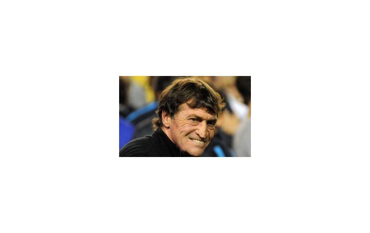 Sonríe. Julio Falcioni quería quedarse en Boca y logró su cometido.