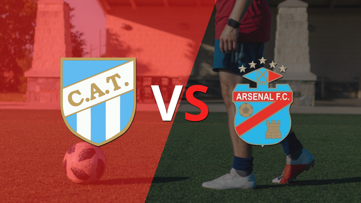 The ball is already rolling between Atlético Tucumán and Arsenal at the Monumental in Tucumán