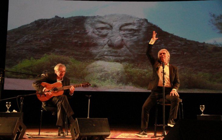 Jairo y Falú homenajearon a Yupanqui al cumplirse 30 años de su muerte