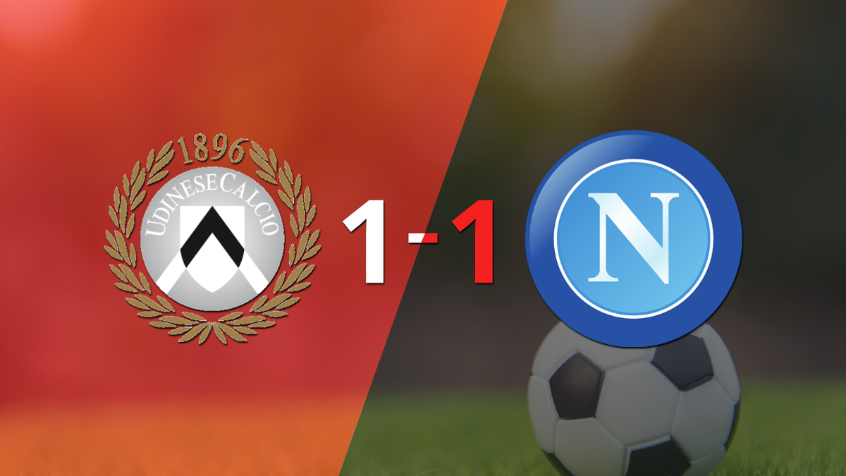 Draw to one between Udinese and Napoli