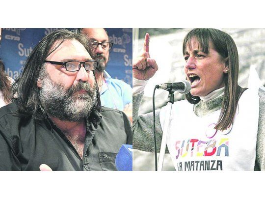 Elegido. Baradel, que busca ser reelecto, fue atacado por Vidal y Macri. Del Plá, la opción docente por izquierda.