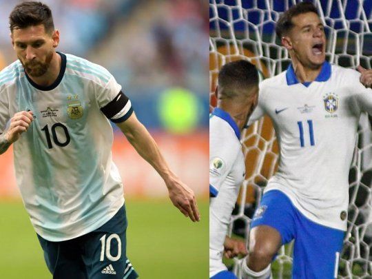 Messi y Coutinho. Desde lo que genere sus juegos dependen ambas selecciones.