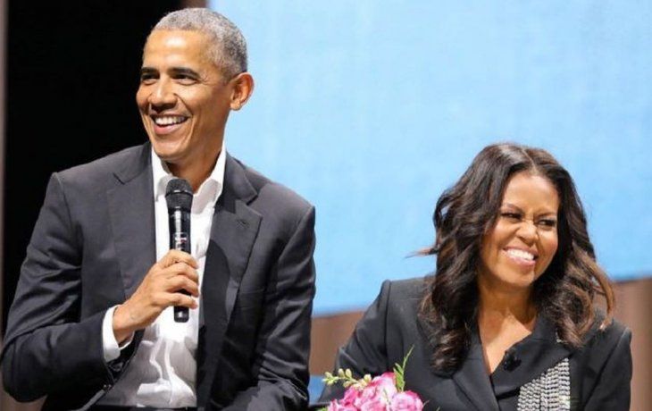 El expresidente estadounidense, Barack Obama, y su esposa, Michelle.