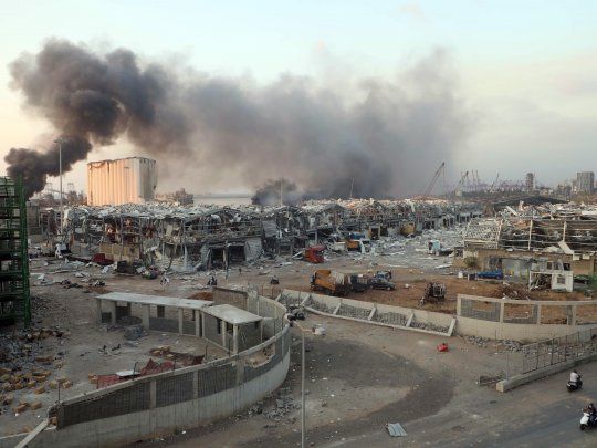 Las explosiones del martes pasado en Beirut mataron a 154 personas y dejaron más de 5.000 heridos.