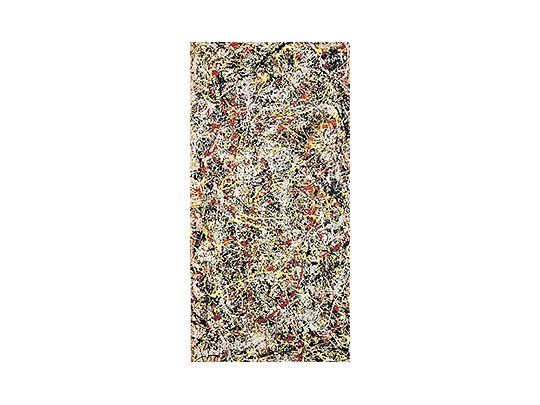 «Número 5»,de JacksonPollock, es laobra más carade la historia yuna de las tresde la lista dediez, que sevendieron entransaccionesprivadas.
