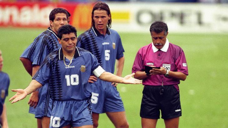Maradona deployed great football while competing in that World Cup played in the United States. Maradona deployed great football while competing in that World Cup played in the United States.