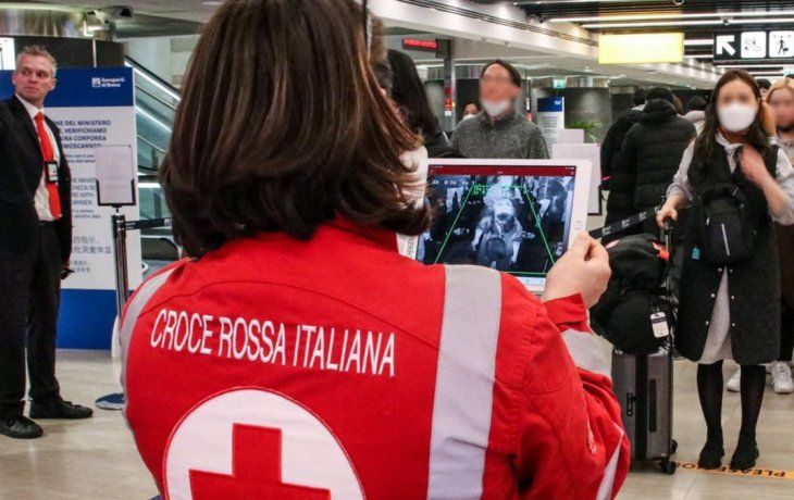 Por el coronavirus, Italia analiza testear a todos los que lleguen del exterior.&nbsp;