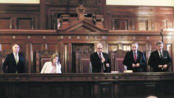 definitivo. La Corte avaló en diciembre la ley de lemas vigente en Santa Cruz, en un fallo que el oficialismo de La Rioja mira con expectativa por la similitud con el caso de la enmienda constitucional.