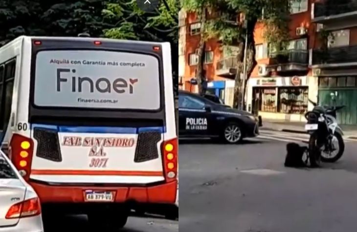 Un colectivo y una moto colisionaron en Belgrano; el motociclista fue trasladado con traumatismo grave de cráneo. Un colectivo y una moto colisionaron en Belgrano; el motociclista fue trasladado con traumatismo grave de cráneo.