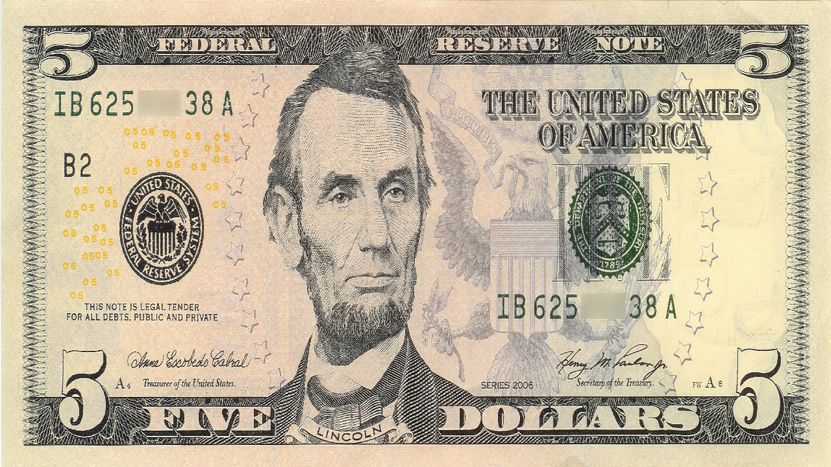 If you have any of these $ 5 bills you could buy the house of your dreams