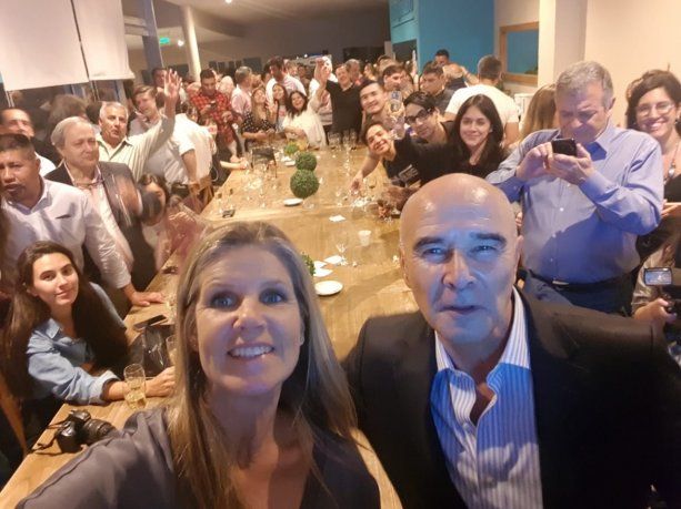 Cynthia Hotton y&nbsp;Juan José Gómez Centurión.