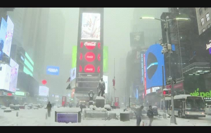 Fuerte tormenta de nieve azota Nueva York: declaran estado de emergencia