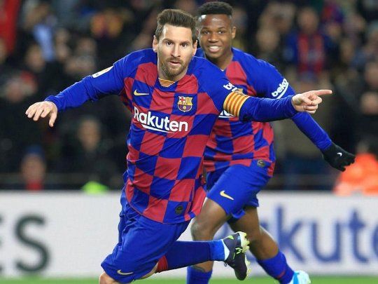 Lionel Messi, el salvador de siempre en Barcelona.