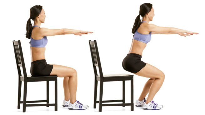 La utilización de silla brinda seguridad para un entrenamiento mejor.