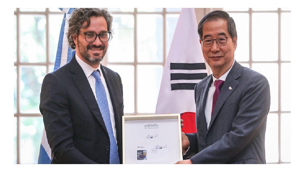 Cafiero met with the Prime Minister of South Korea