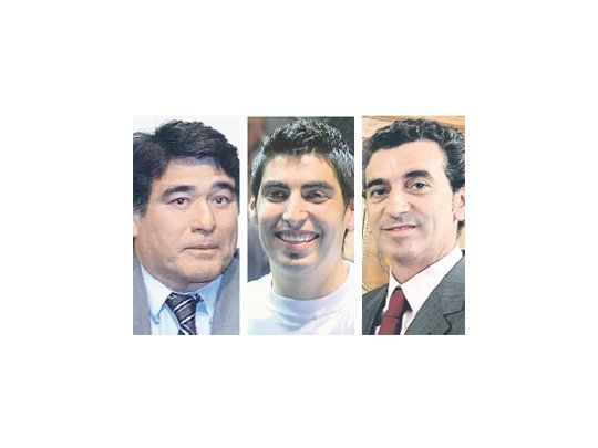 Carlos Zannini, Facundo Moyano, Florencio Randazzo
