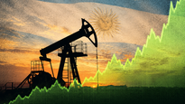 Las acciones subieron por el petroleo y el riesgo país retrocedió hasta los 416 puntos.