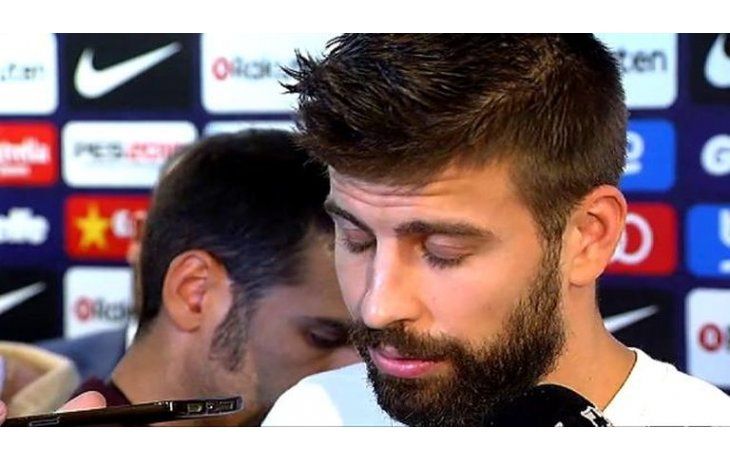 Gerard Piqué se pronunció a favor de la cecesión de España