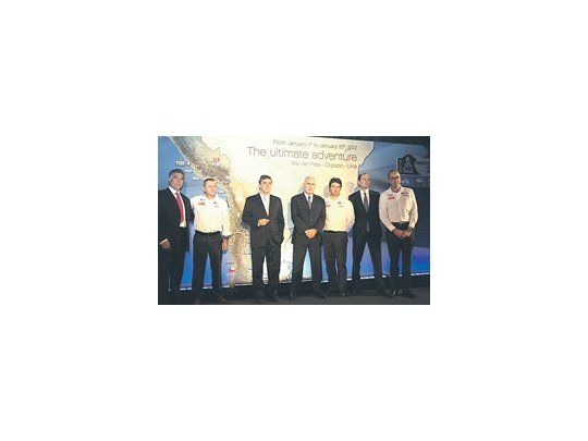 Los organizadores de la prueba presentaron ayer en París la edición del Rally Dakar 2012.