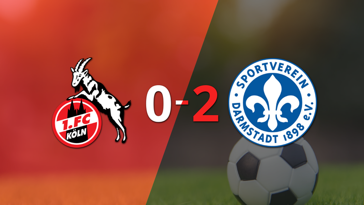 Darmstadt 98 da un golpe de autoridad venciendo a Colonia por 2 a 0