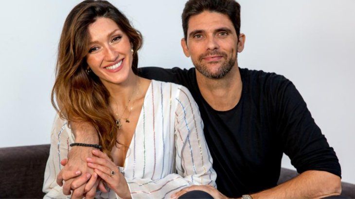 El ex tenista junto a su esposa Silvana Lovin, quien lo acompañó en todo momento.