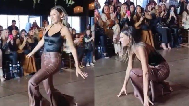 Video: Pampita’s Bloooper in full parade that went viral