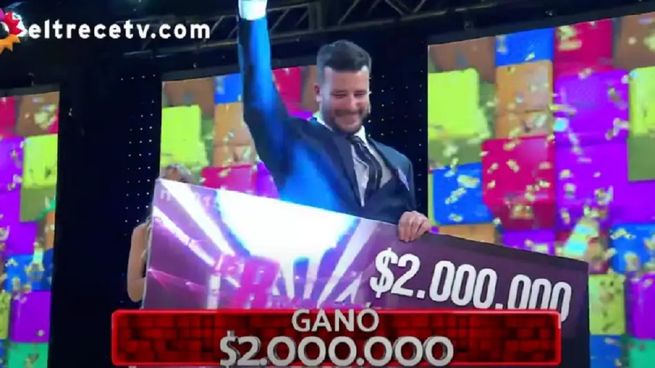 Ganador en Los 8 escalones.&nbsp;