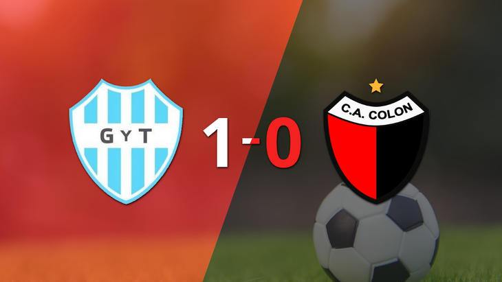 Gimnasia y Tiro derrotó 1-0 a Colón con un gol de Juan Rocca