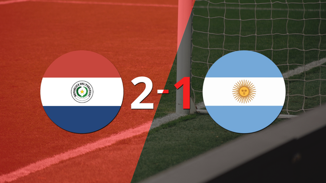 Paraguay logró una victoria de local por 2 a 1 frente a Argentina