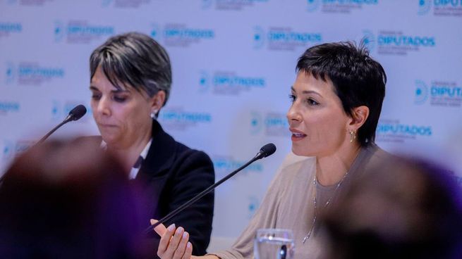 Mayra Mendoza presentó el proyecto de ley Ema junto a la madre de la adolescente Ema Bondaruk.